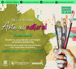 Taller Arte Al natural @ Jardin Botánico de Bogotá: Facebook Live