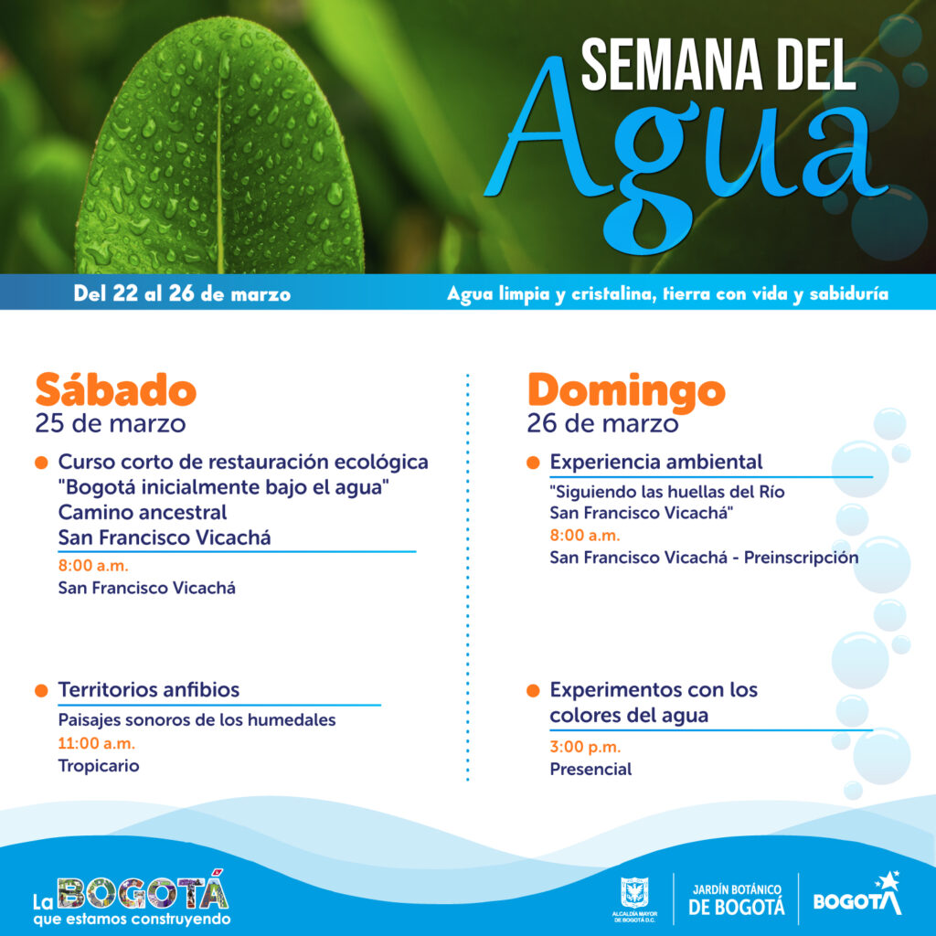 Semana del Agua - Jardín Botánico de Bogotá