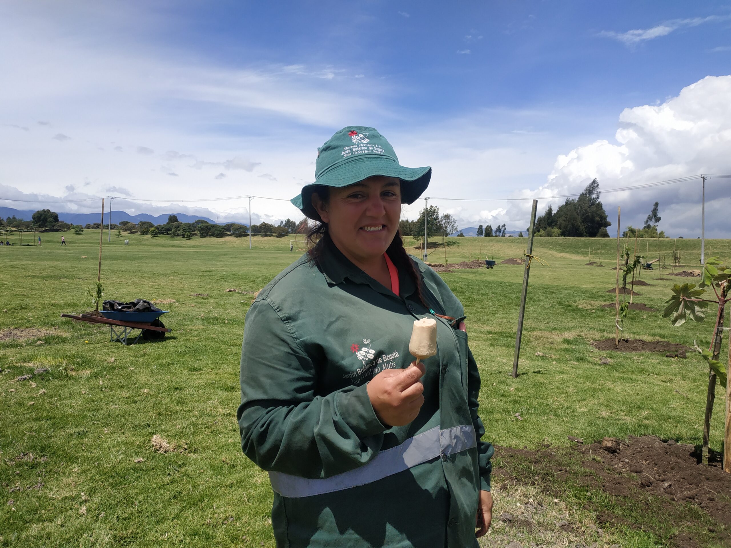 Una plantación con mensaje ancestral en Fontibón