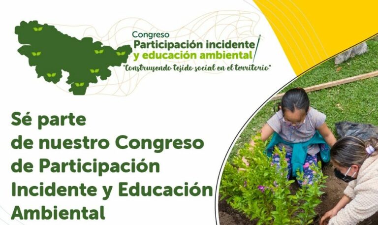 Primer Congreso de participación incidente y educación ambiental
