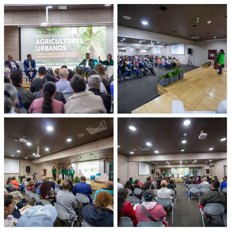 Así se vivió el Primer Encuentro Distrital de Redes de Agricultoras y Agricultores Urbanos de Bogotá