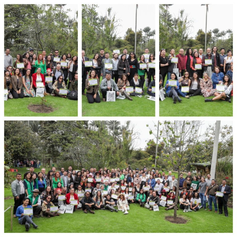 Así se realizó la graduación de los diplomados del Jardín Botánico de Bogotá