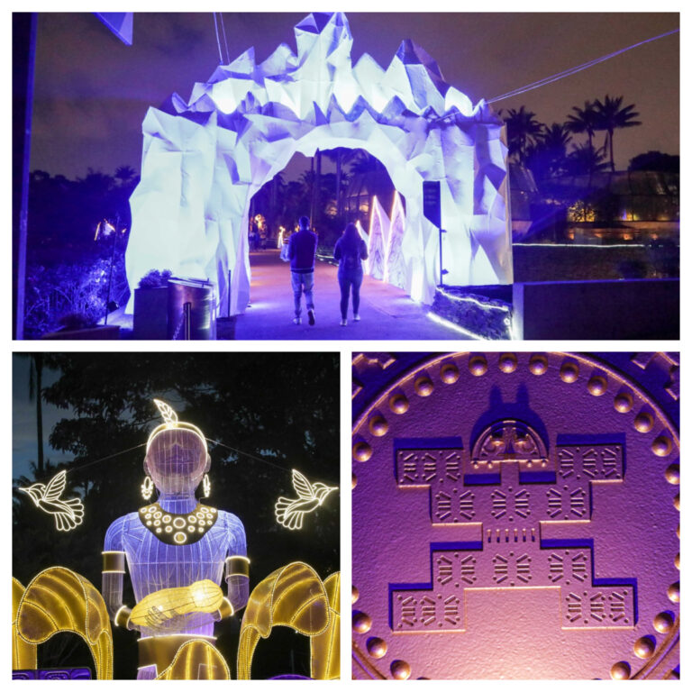 MajestuOsos, el festival de luces del Jardín Botánico de Bogotá también honra la memoria del pueblos indígenas de nuestros territorios