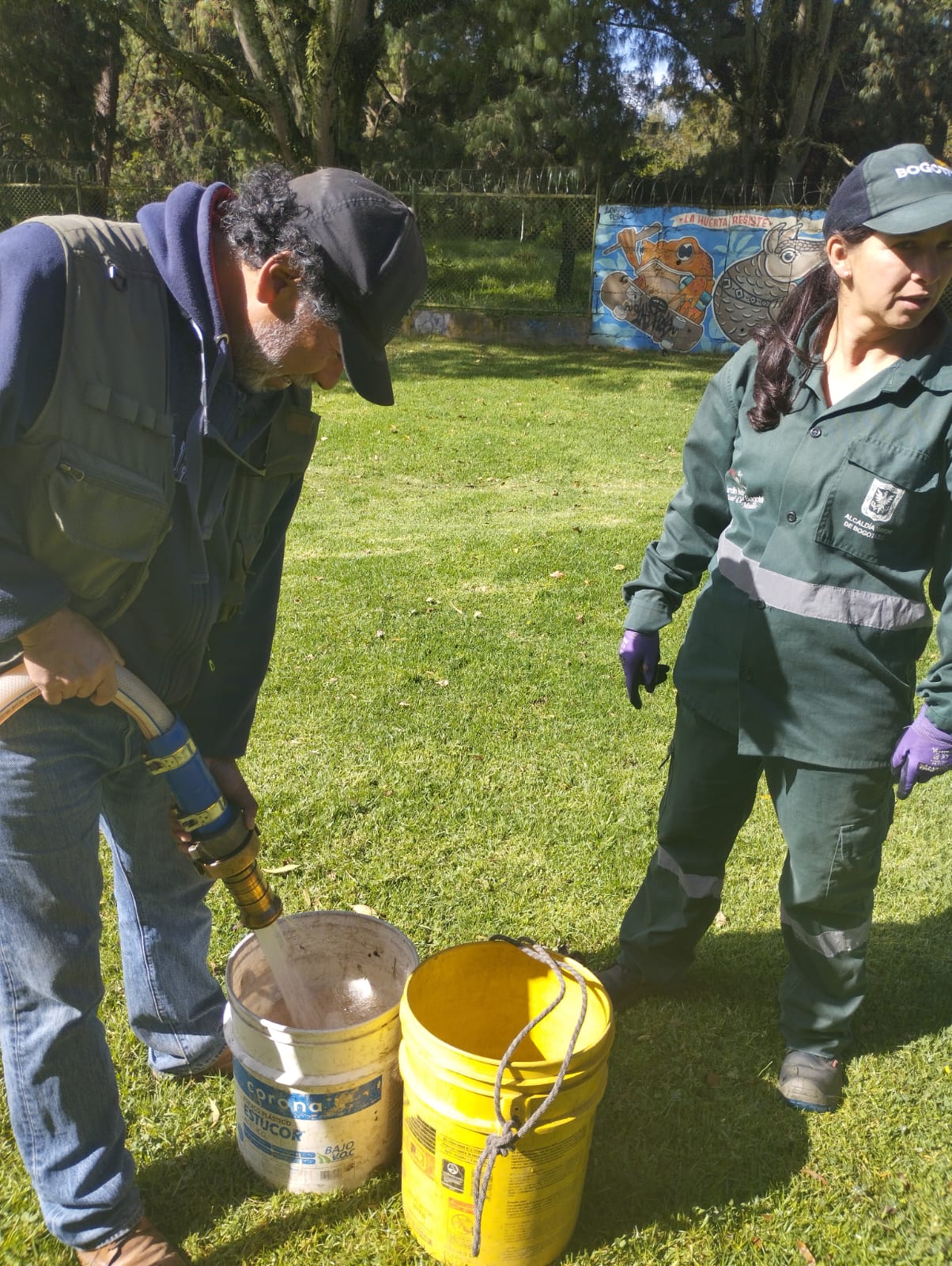 ¡Maratón de riegos para proteger las coberturas vegetales!