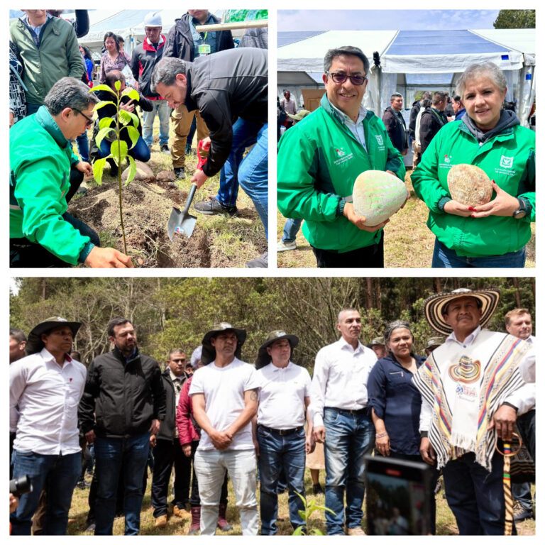 El Jardín Botánico en el lanzamiento del proyecto Siembras de Vida de la JEP