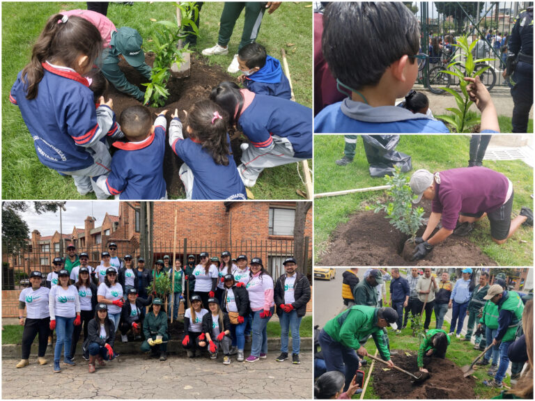La fiesta verde de Bogotá en la celebración del Día del Árbol