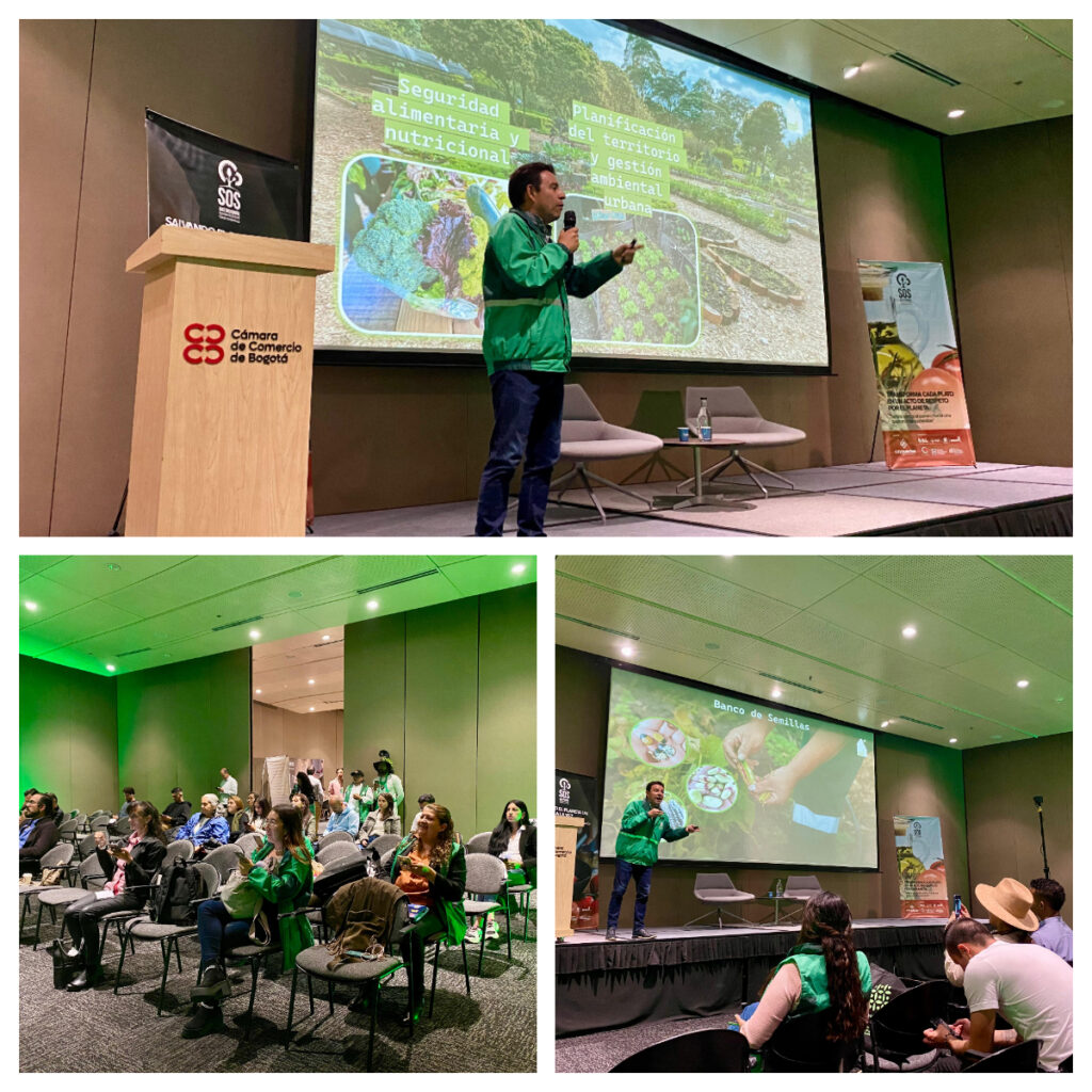 El Jardín Botánico de Bogotá participó de SOS Gastronomía 2024 con “Bogotá es mi Huerta”