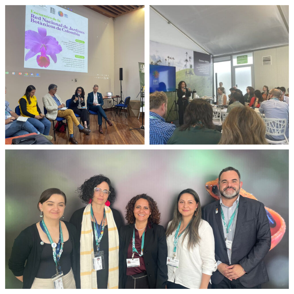Balance del Jardín Botánico de Bogotá durante su participación en la COP16