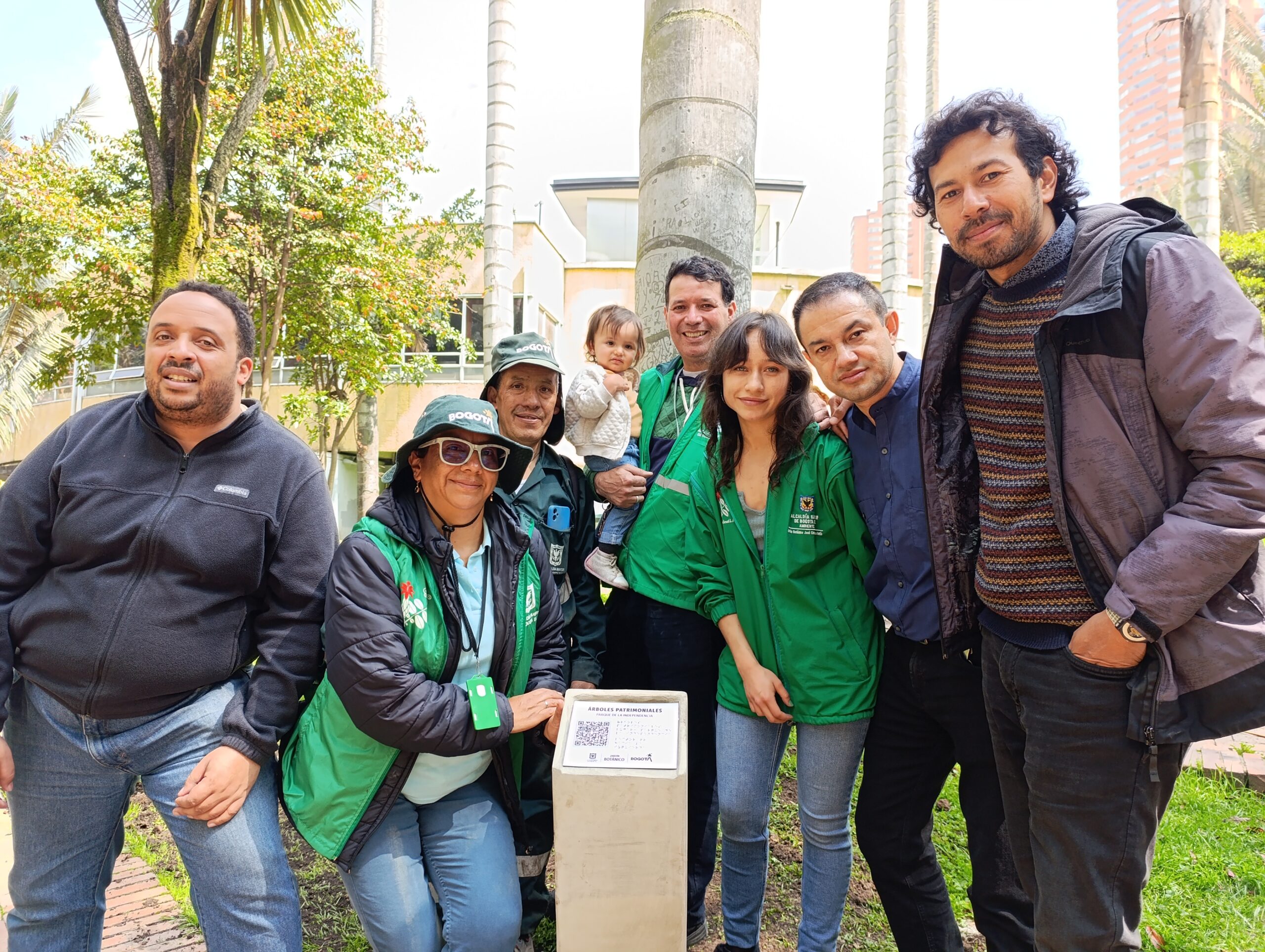 ¡El Día de la Bogotaneidad se vistió de verde!