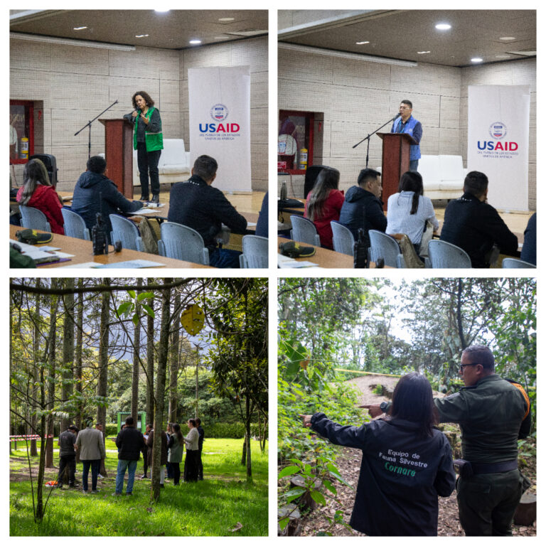 El Jardín Botánico de Bogotá y la UNODC capacitan a autoridades ambientales para combatir el tráfico de especies