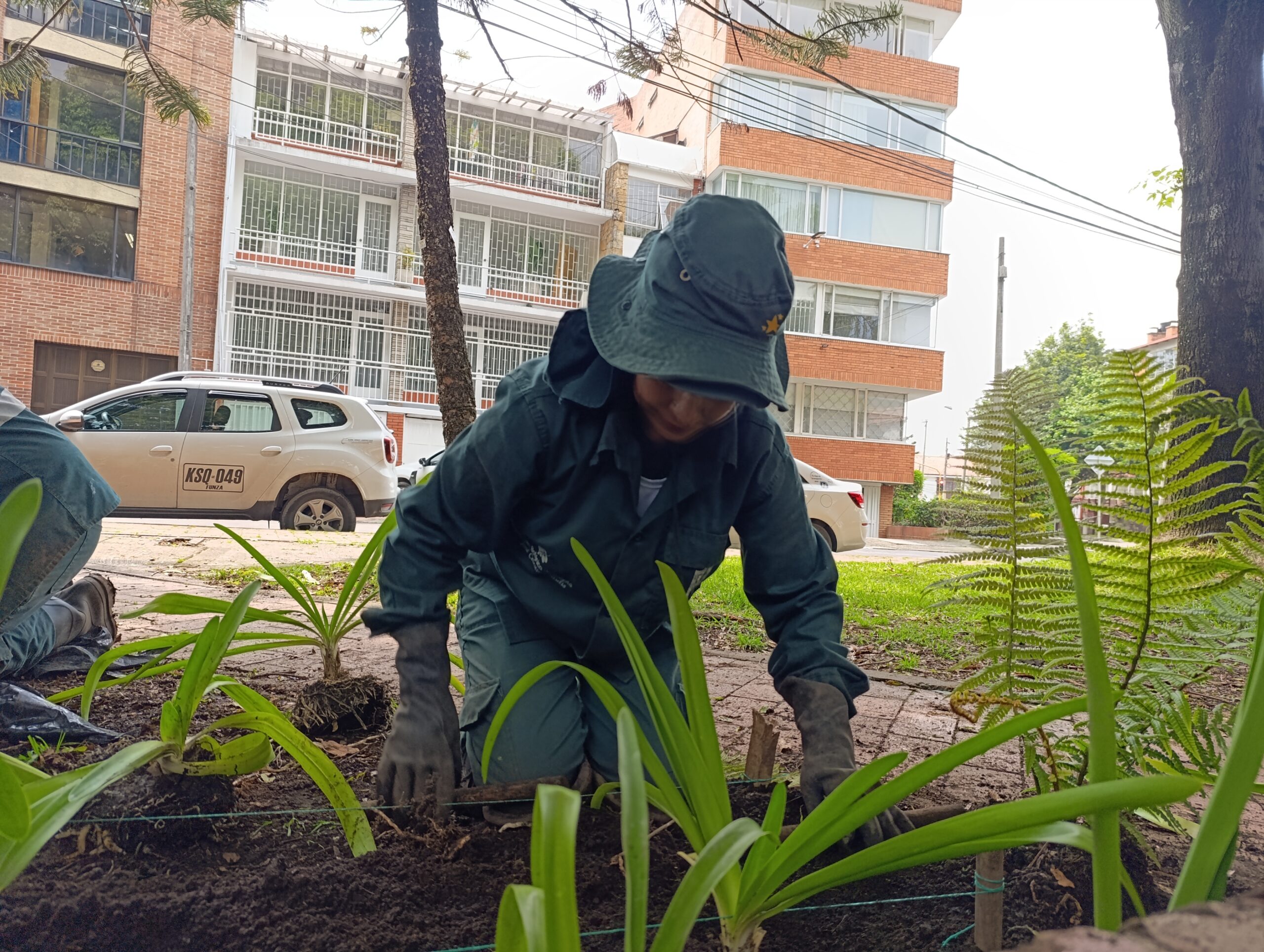 ¡El Parque Brasil recupera su icónica jardinera!