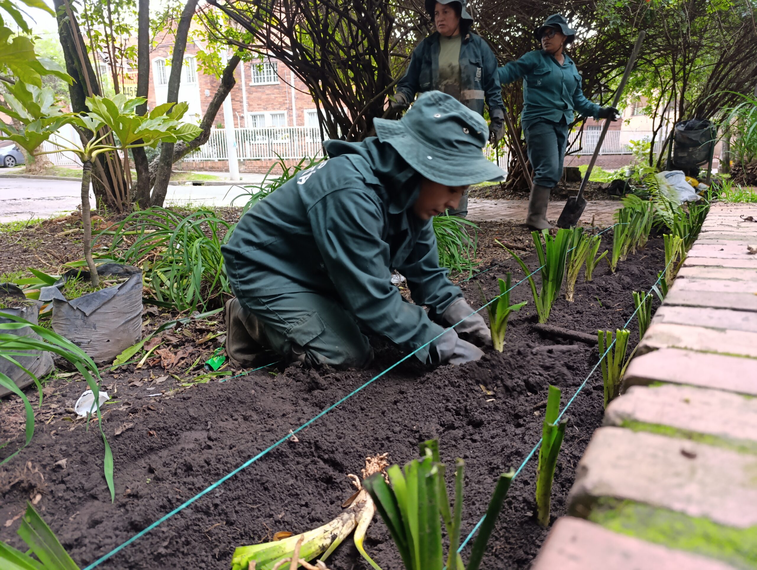 ¡El Parque Brasil recupera su icónica jardinera!