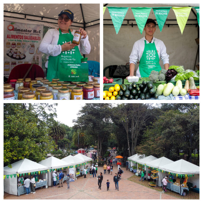 Bogotá celebra la Primera Feria de Emprendimientos Agroecológicos en el Jardín Botánico