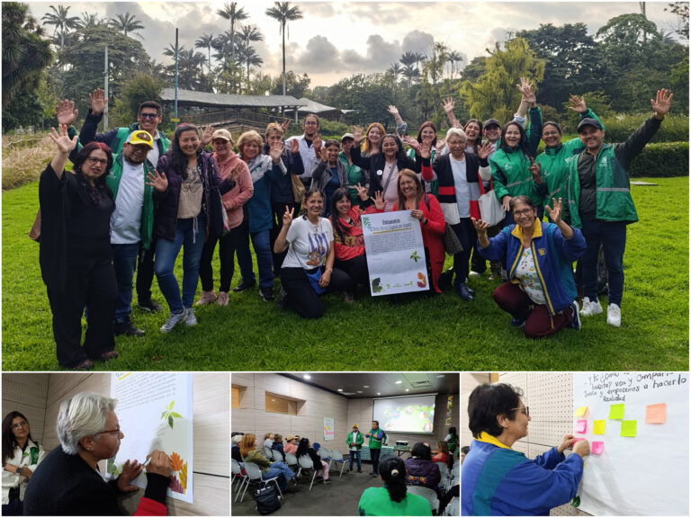 Un encuentro de saberes y experiencias con los huerteros de las cinco rutas agroecológicas de Bogotá