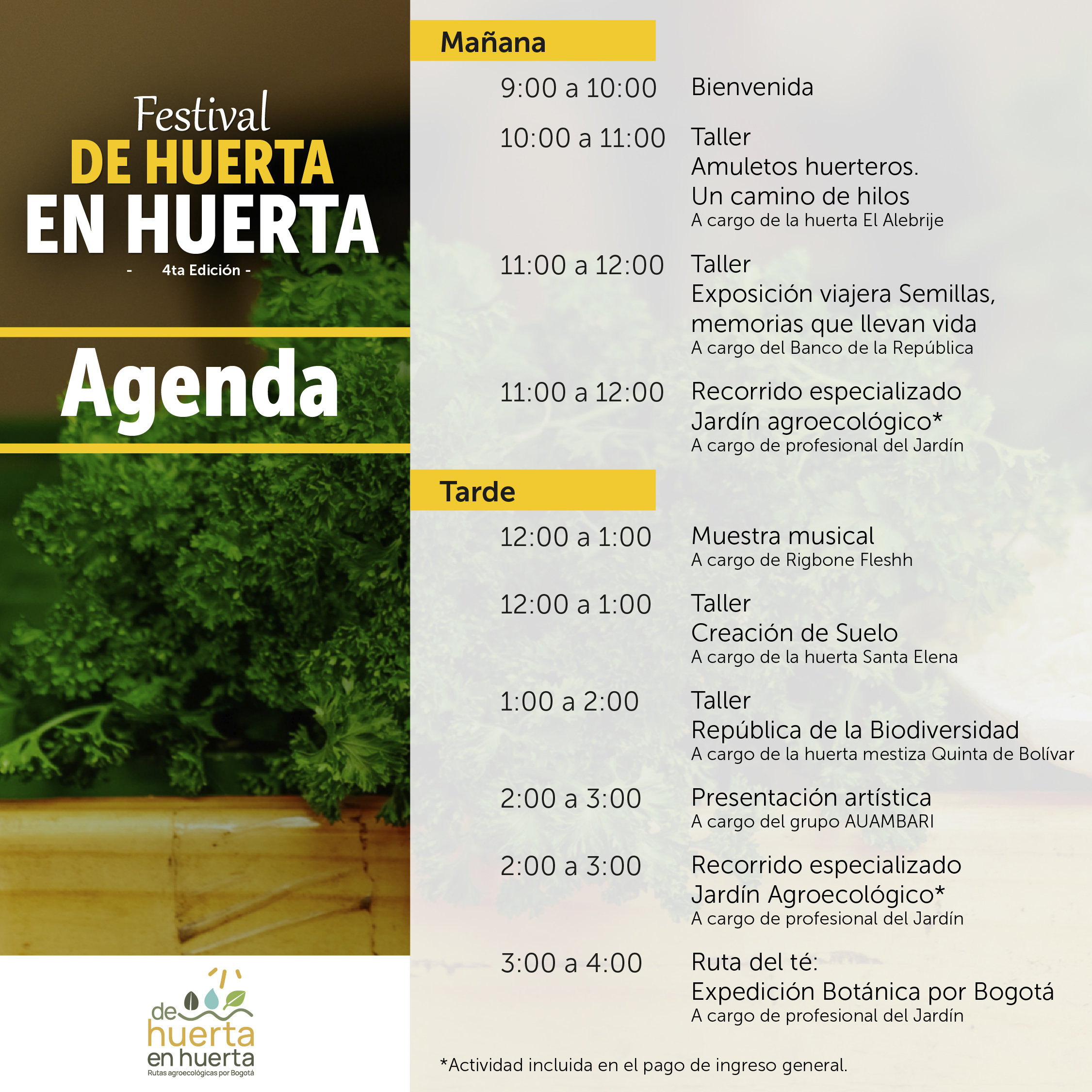 Festival de Huerta en Huerta