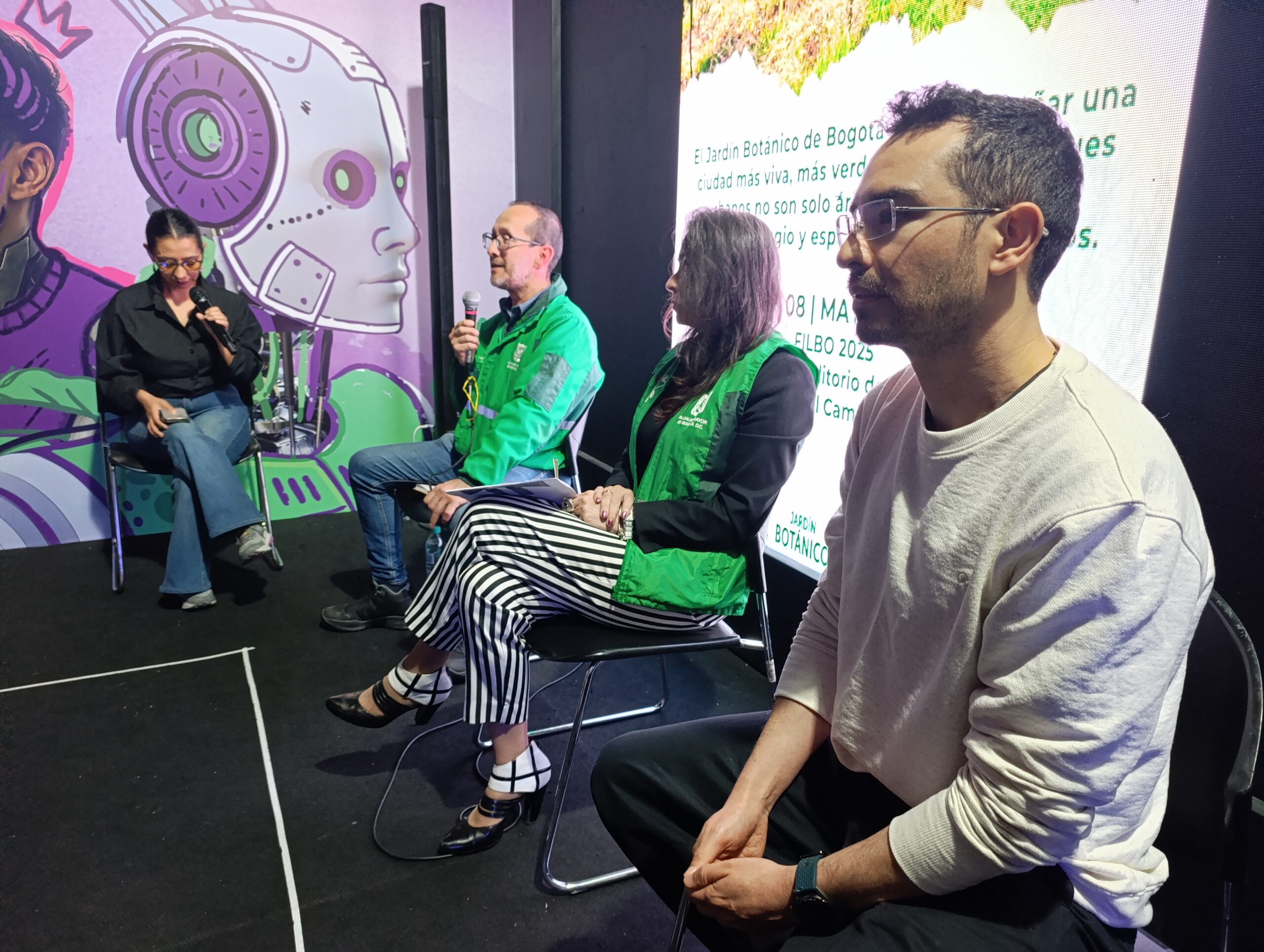 Historias del verde urbano: ¡Bosques urbanos en la Feria Internacional del Libro!