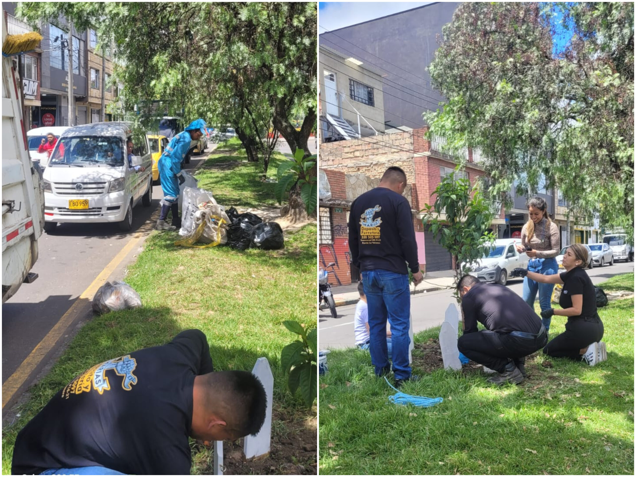 Historias del verde urbano: Jornada de embellecimiento en el barrio Restrepo