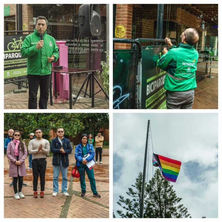 En el marco de la política pública de inclusión y no discriminación de la diversidad, el Jardín Botánico de Bogotá realizó un acto de izada de bandera como reconocimiento a la comunidad LGBTI y a sus aportes a la ciudad y al país.
