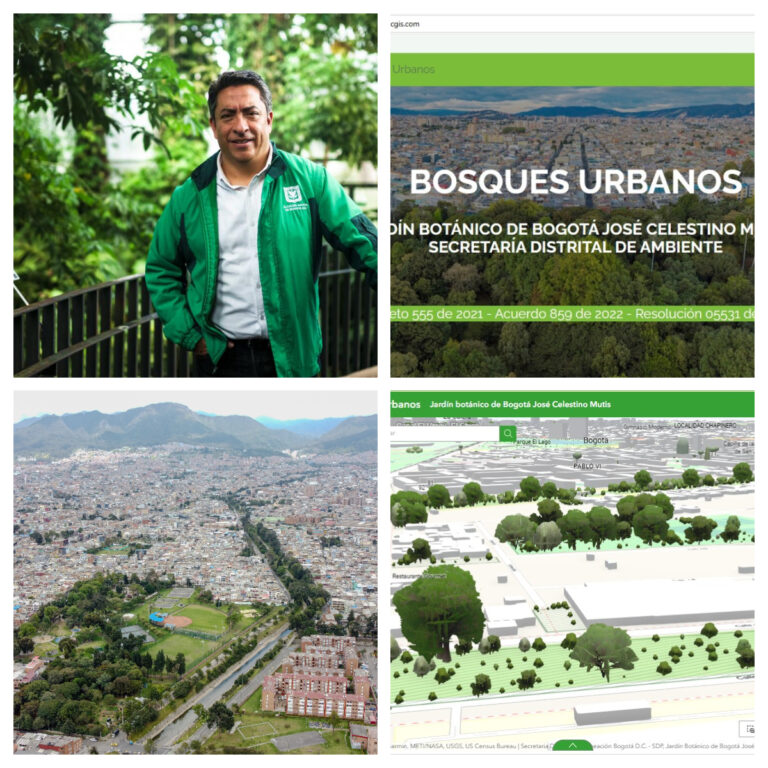 Bogotá cuenta con nuevo geo portal de Bosques Urbanos con visor geográfico 3D, una apuesta por la innovación y la tecnología para potencializar nuestras coberturas vegetales
