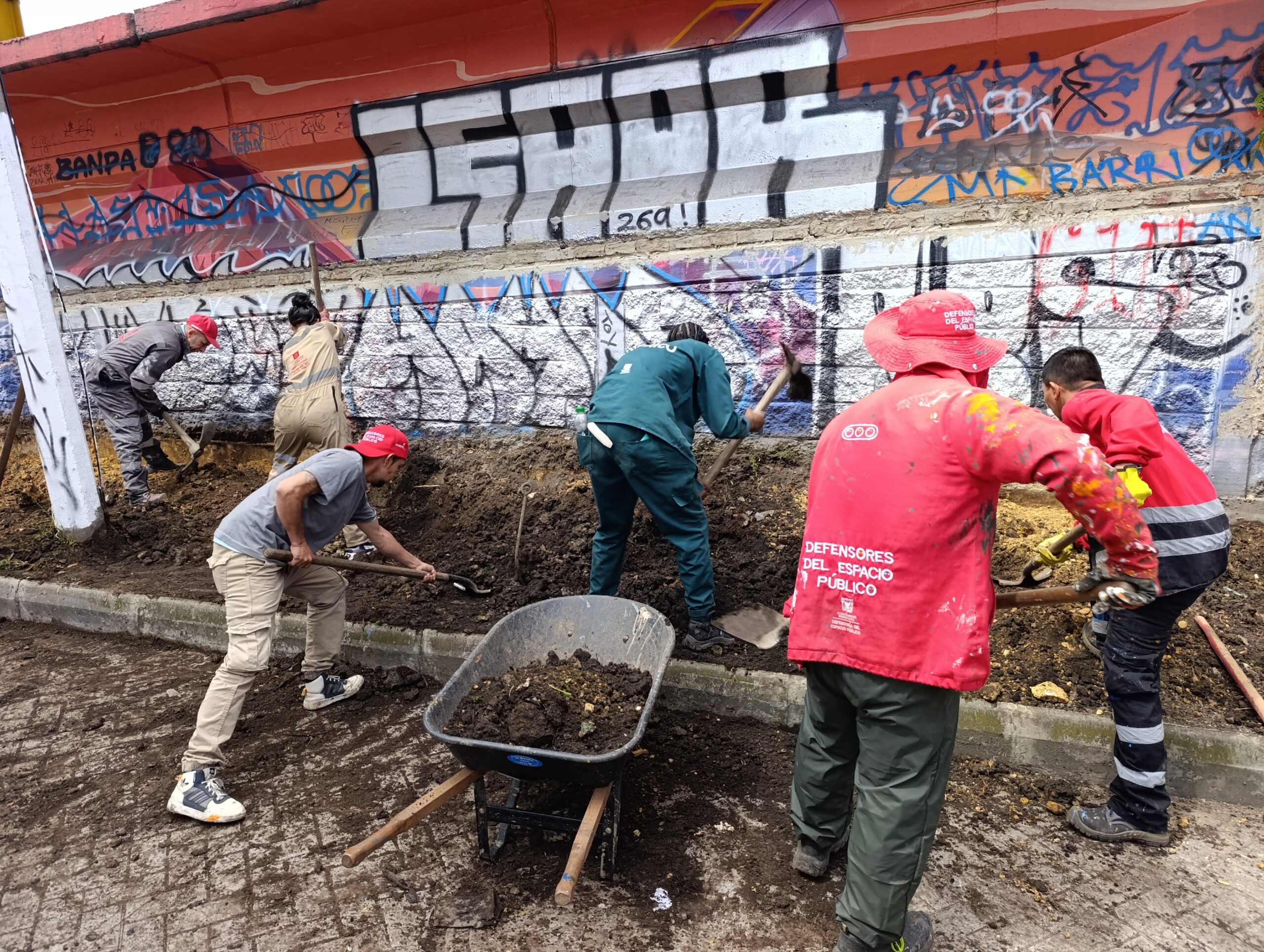 Historias del verde urbano: La transformación verde del puente vehícular de la calle 53 con carrera 30