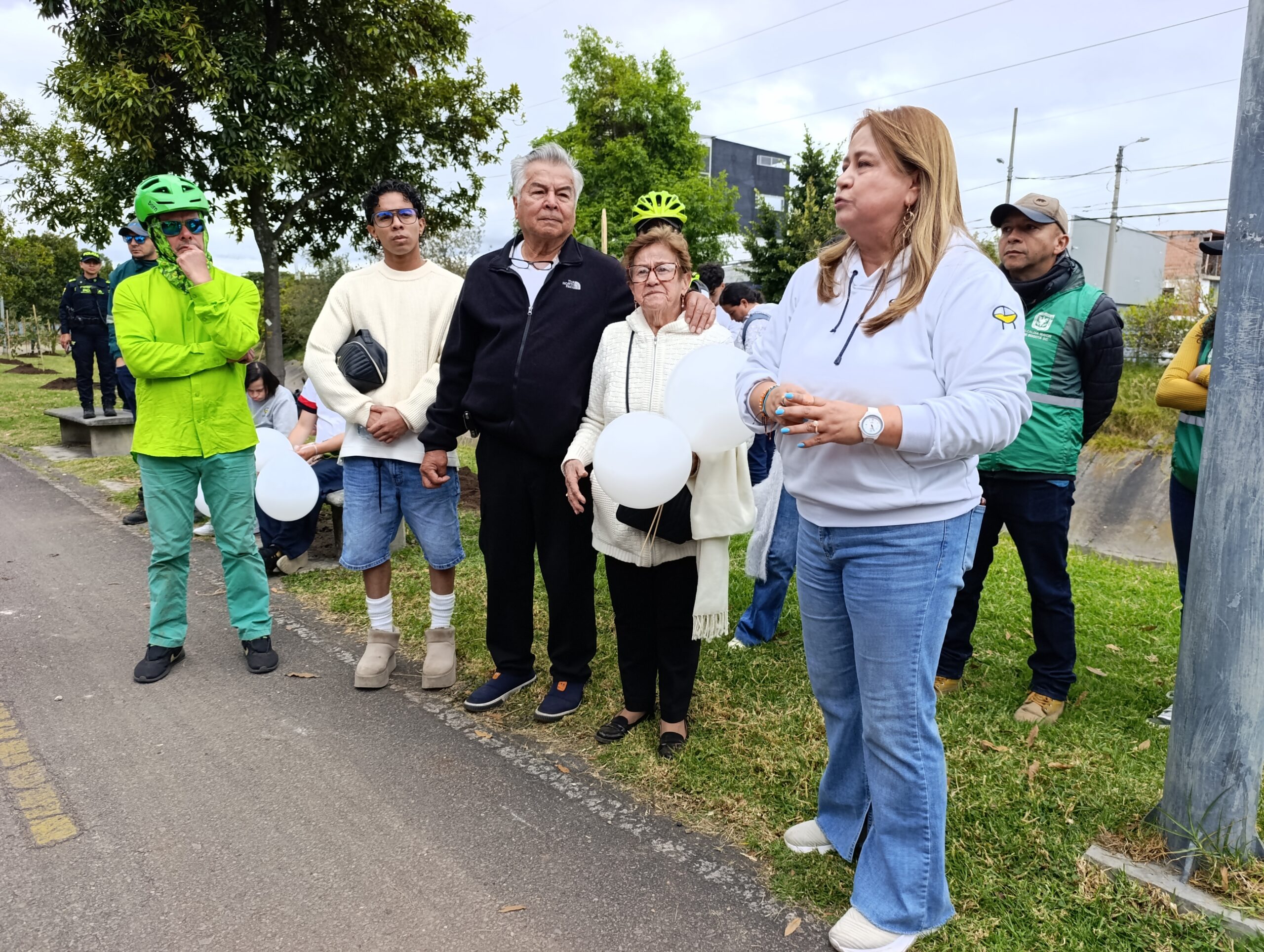 Historias del verde urbano: Plantación en memoria de Valeria Afanador: un homenaje verde a un ángel