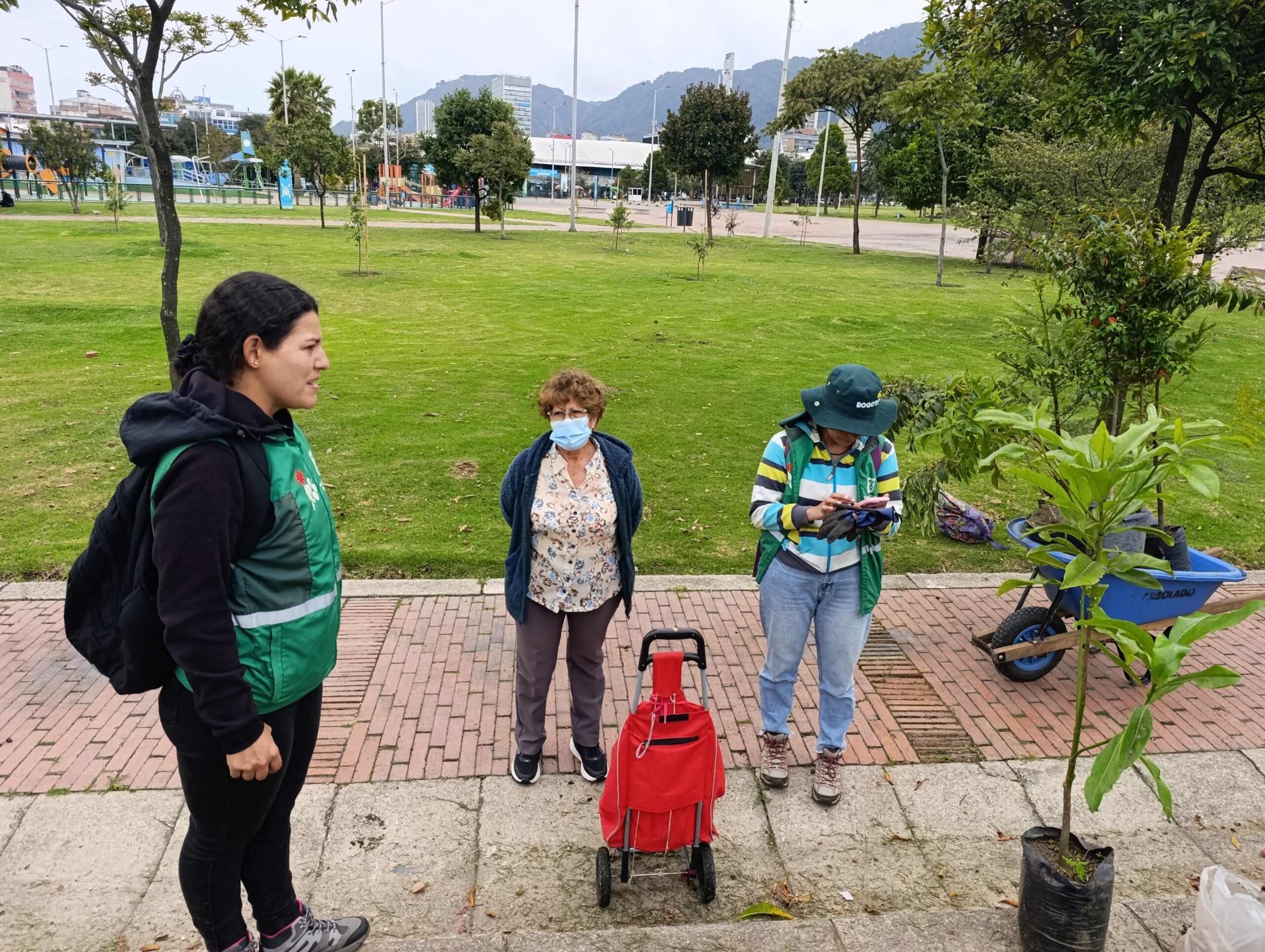 El renacer verde del parque Tercer Milenio