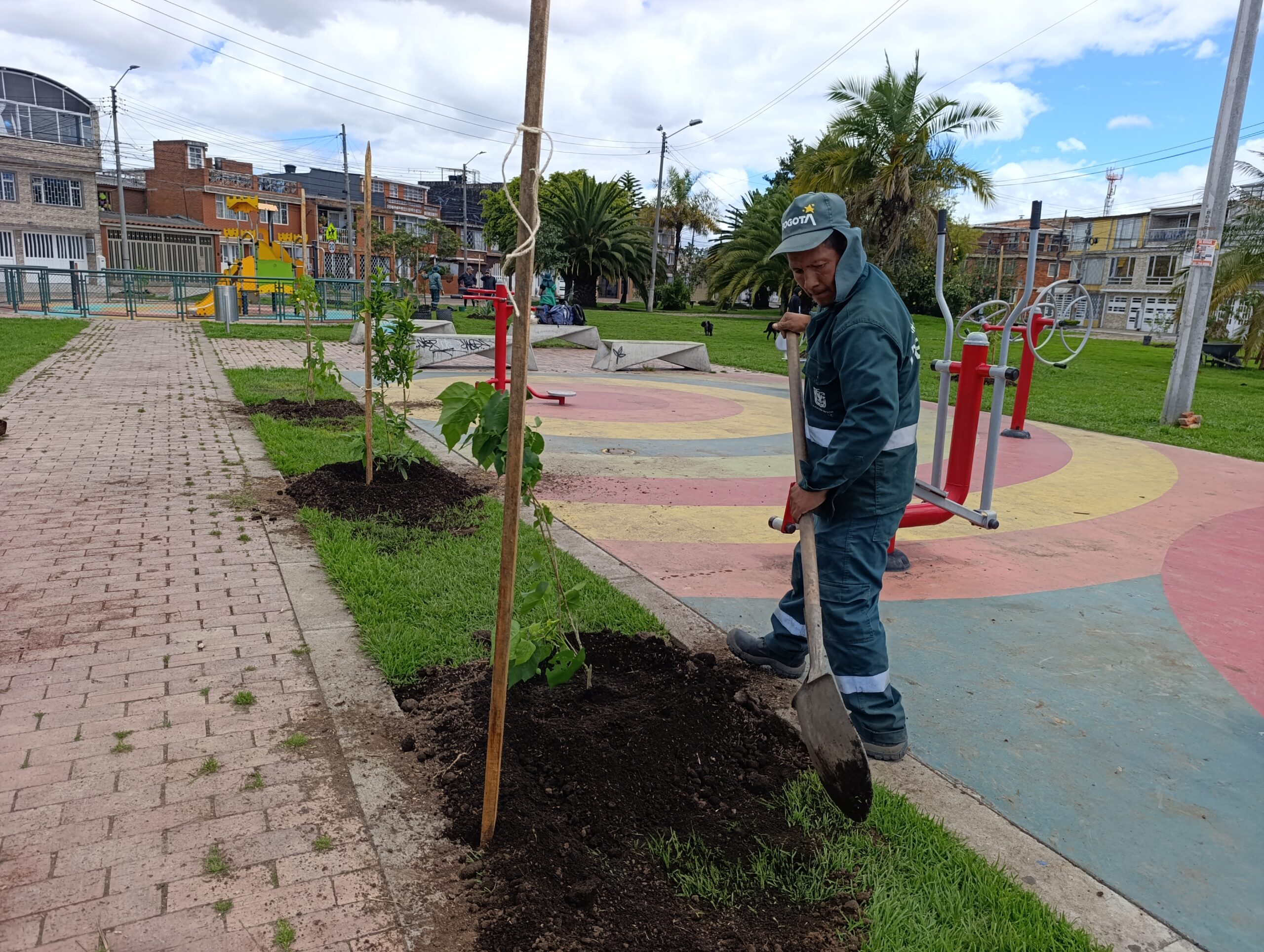 Historias del verde urbano: Bogotá se sumó al llamado planetario contra el cambio climático con la plantación de 205 árboles y arbustos