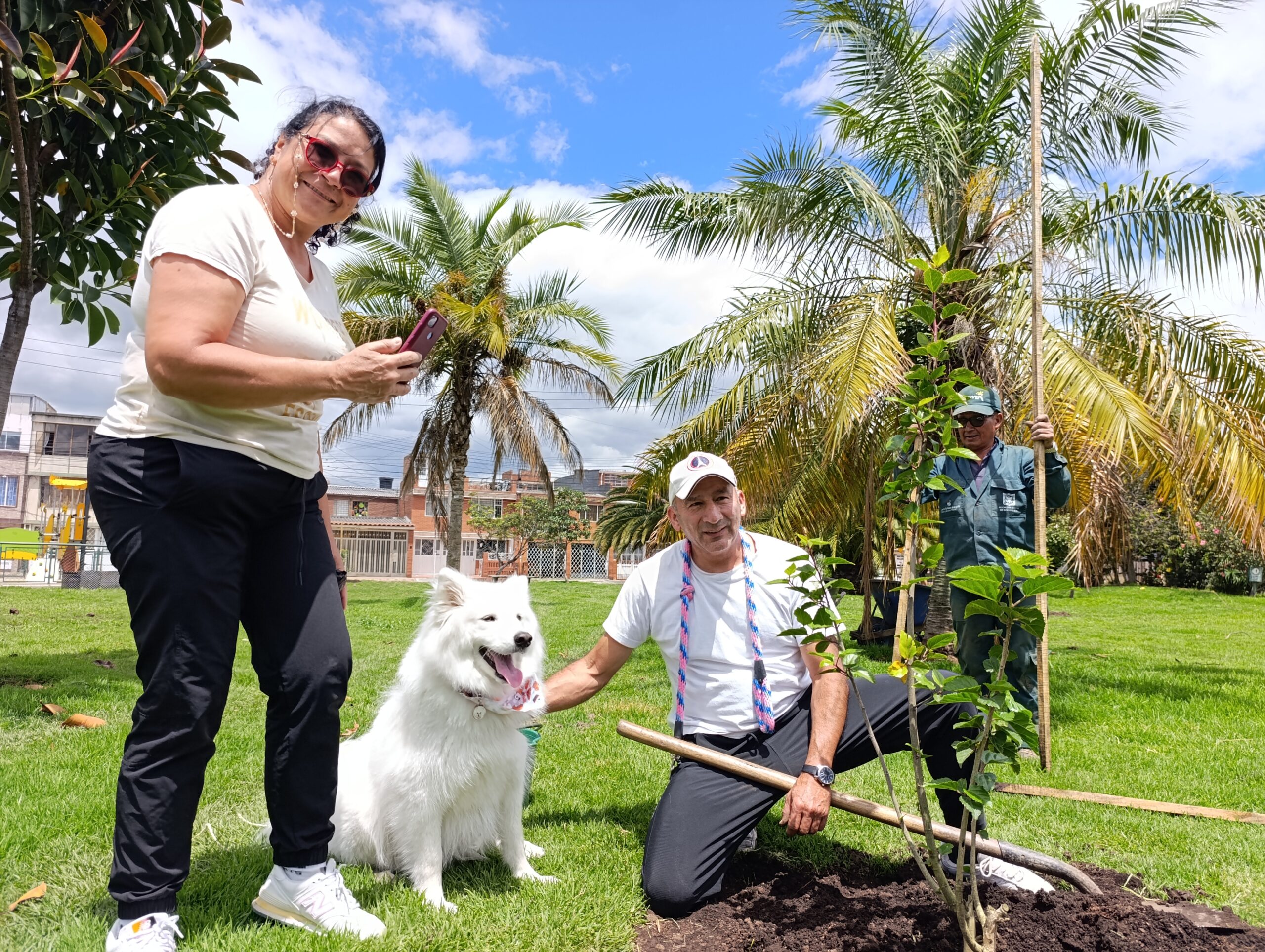 Historias del verde urbano: Bogotá se sumó al llamado planetario contra el cambio climático con la plantación de 205 árboles y arbustos