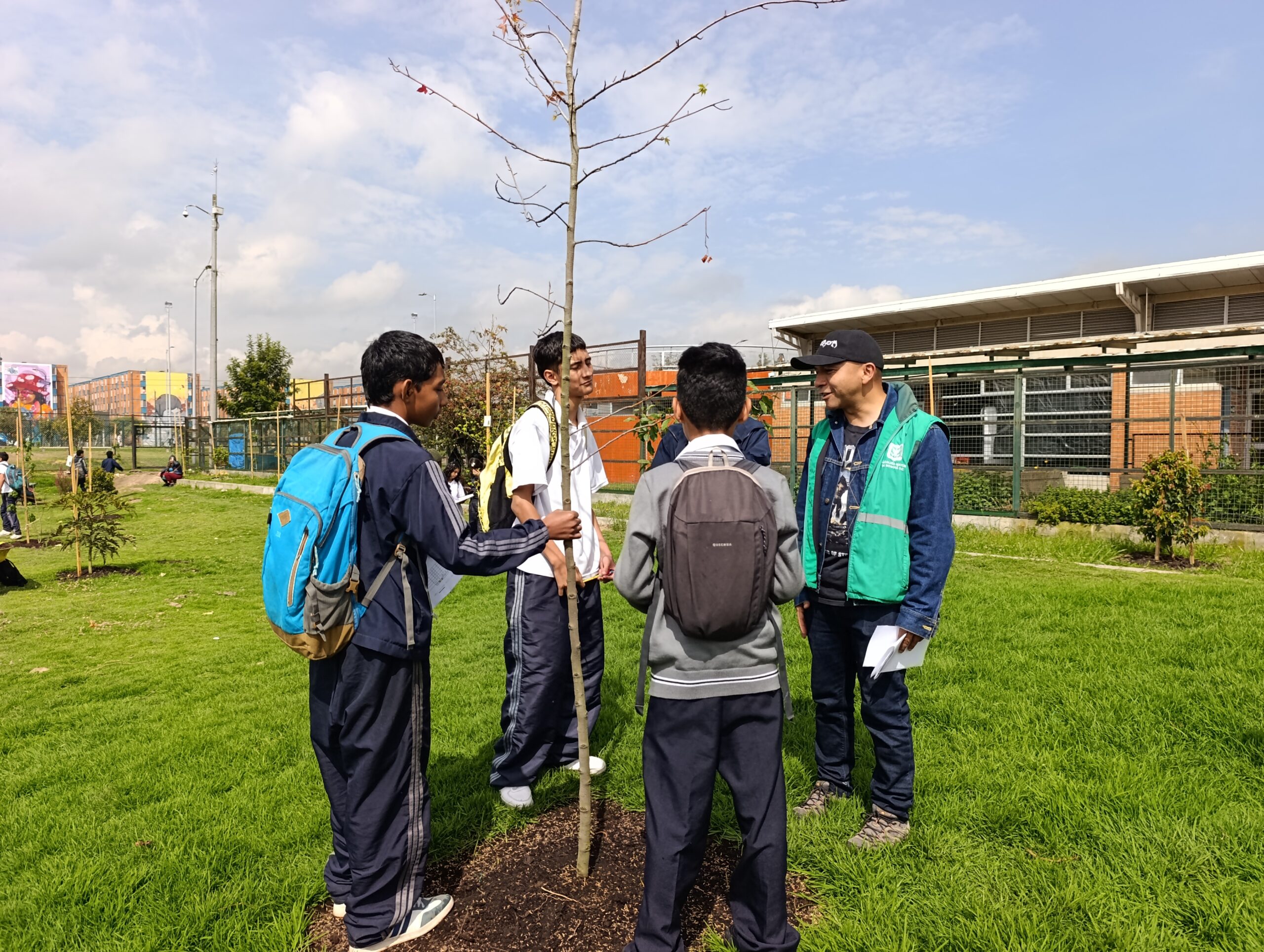 Historias del verde urbano: Ciudadela Educativa de Bosa: un colegio comprometido con el cuidado del arbolado
