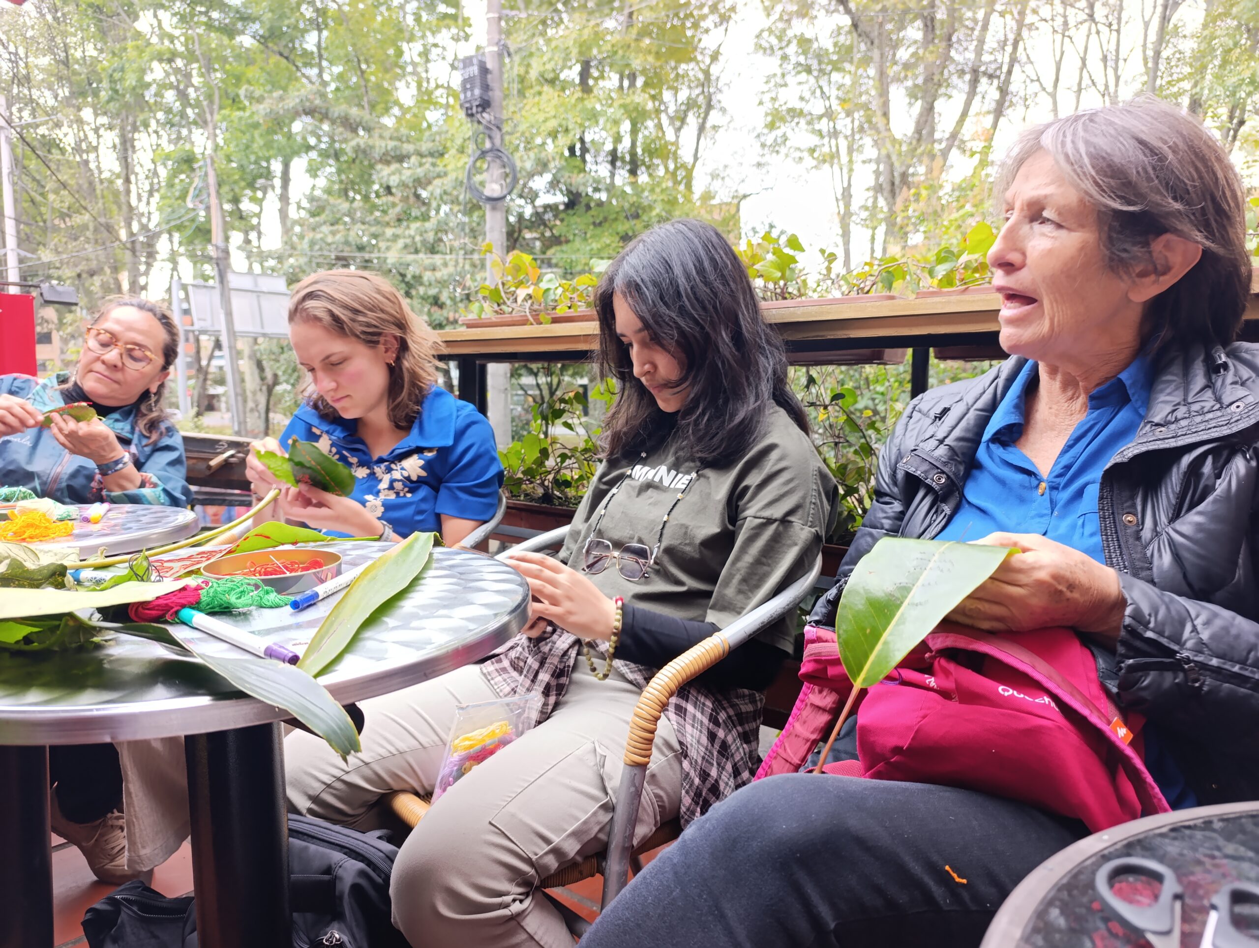 Historias del verde urbano: ¡Bordando en las hojas del Parkway!