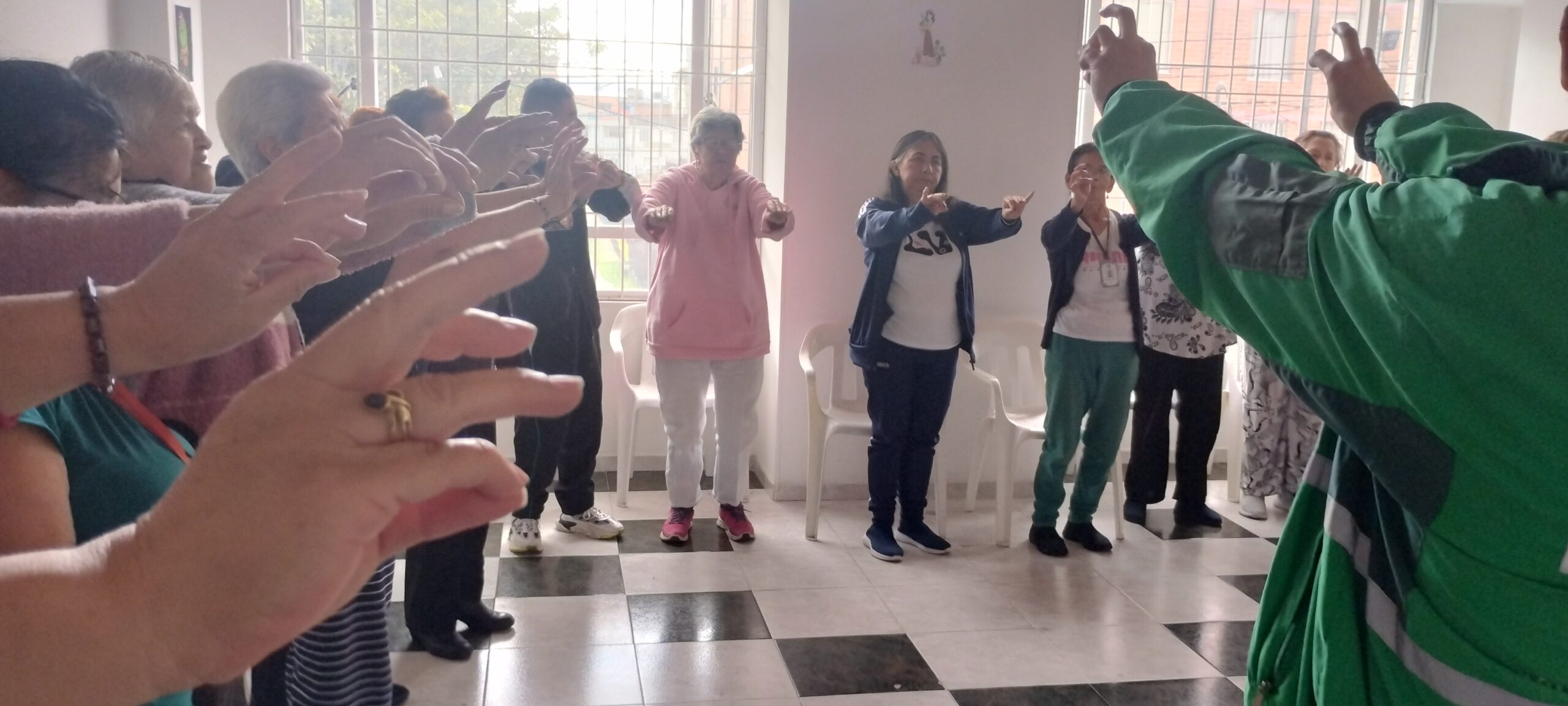 Tejiendo territorios: En un día de lluvia