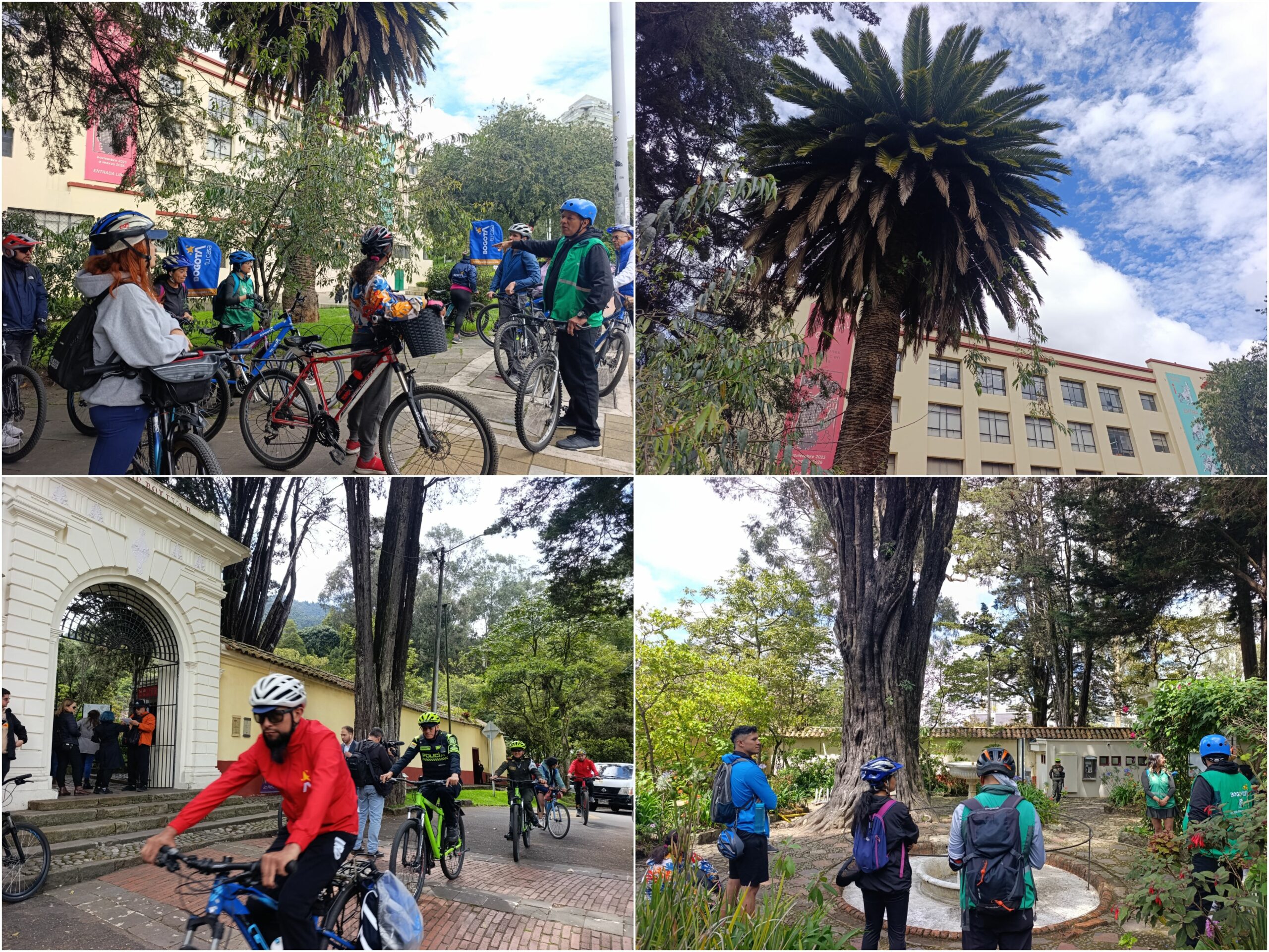Historias del verde urbano: Ciclopaseo por el patrimonio verde del centro histórico Historias del verde urbano: Ciclopaseo por el patrimonio verde del centro histórico