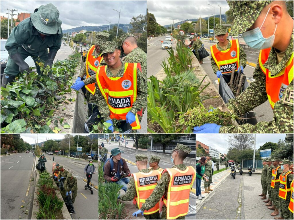 Historias del verde urbano: ¡Infantes de Marina con corazón verde!