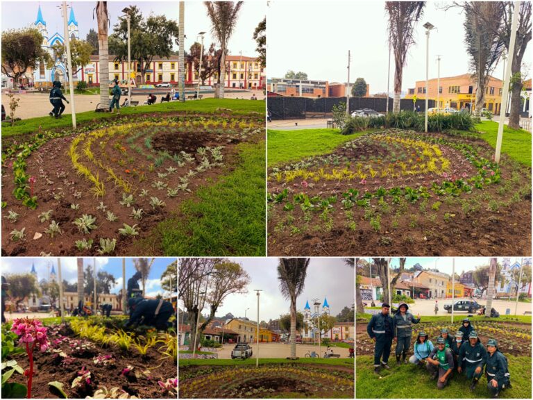 Historias del verde urbano: El arcoíris floral de la Plaza Fundacional de Suba