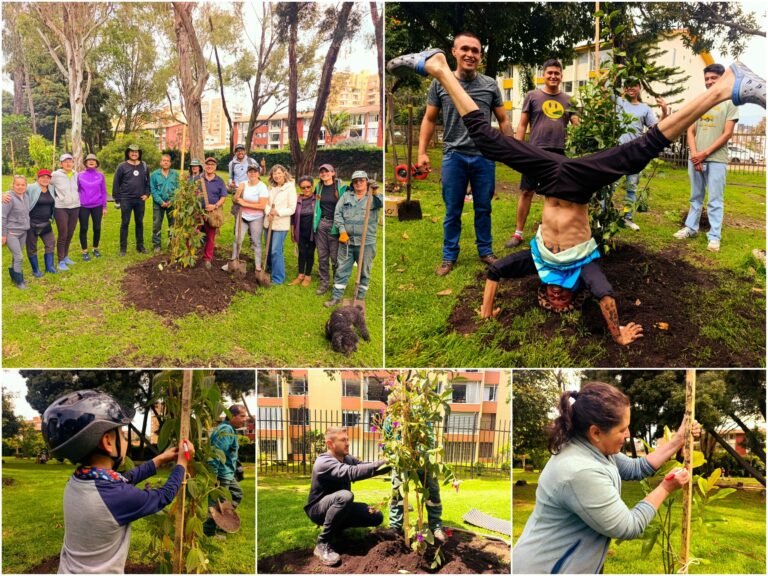 Historias del verde urbano: ¡Fiesta verde con los amigos del bosque Santa Helena!