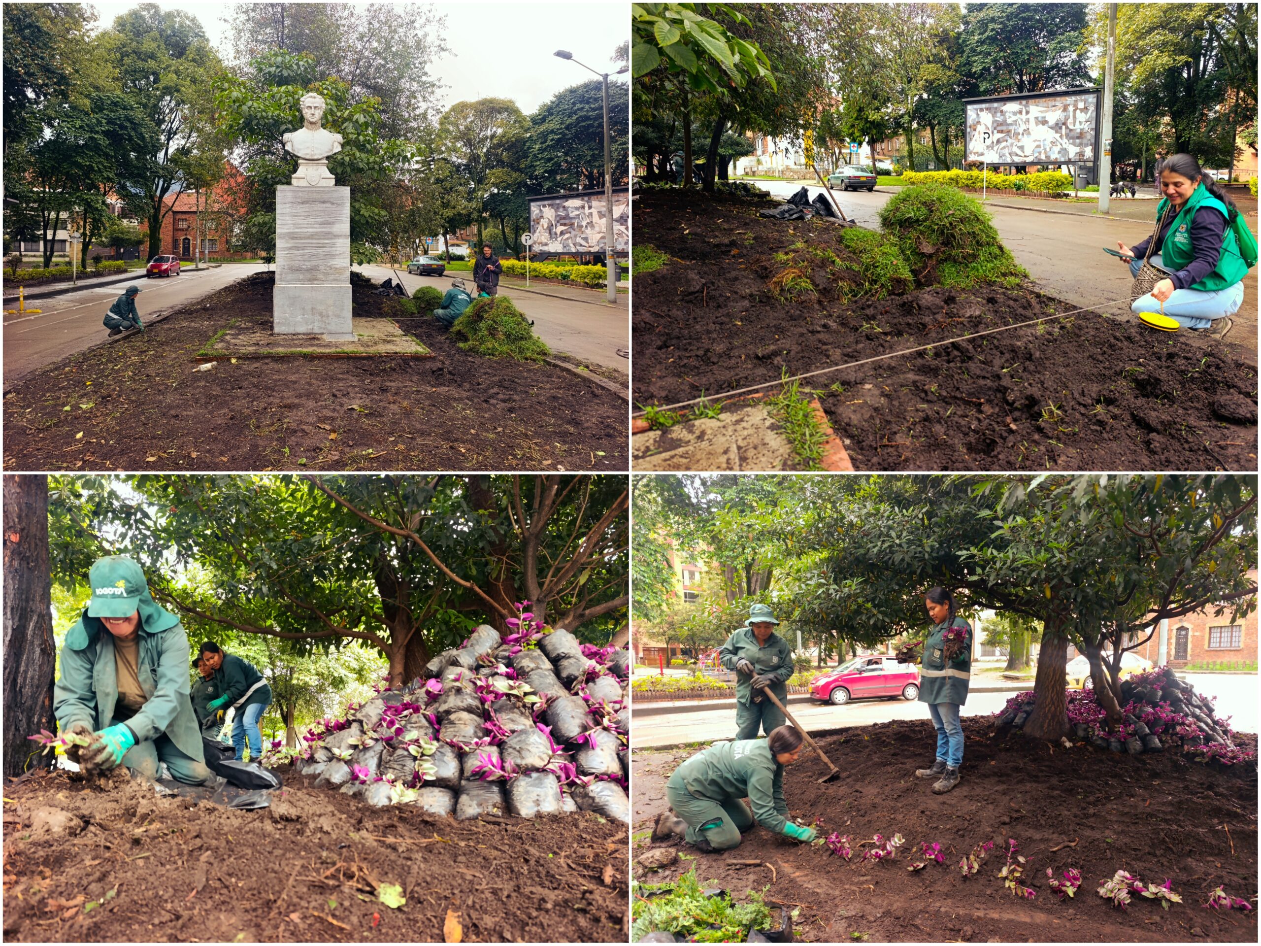 Historias del verde urbano: El nuevo lienzo floral del parque Guernika