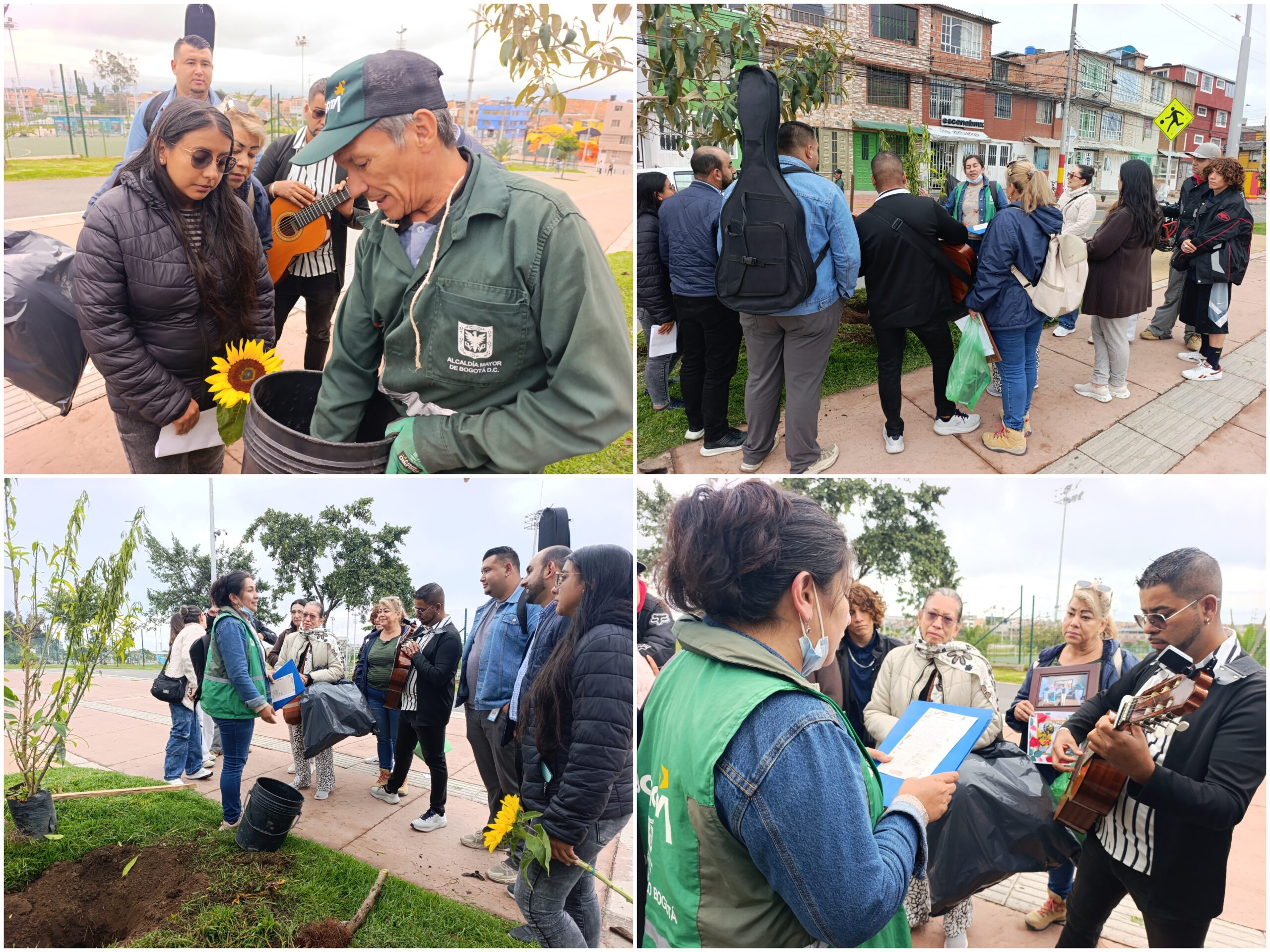 Historias del verde urbano: Tributo verde a una madre en el parque Gilma Jiménez