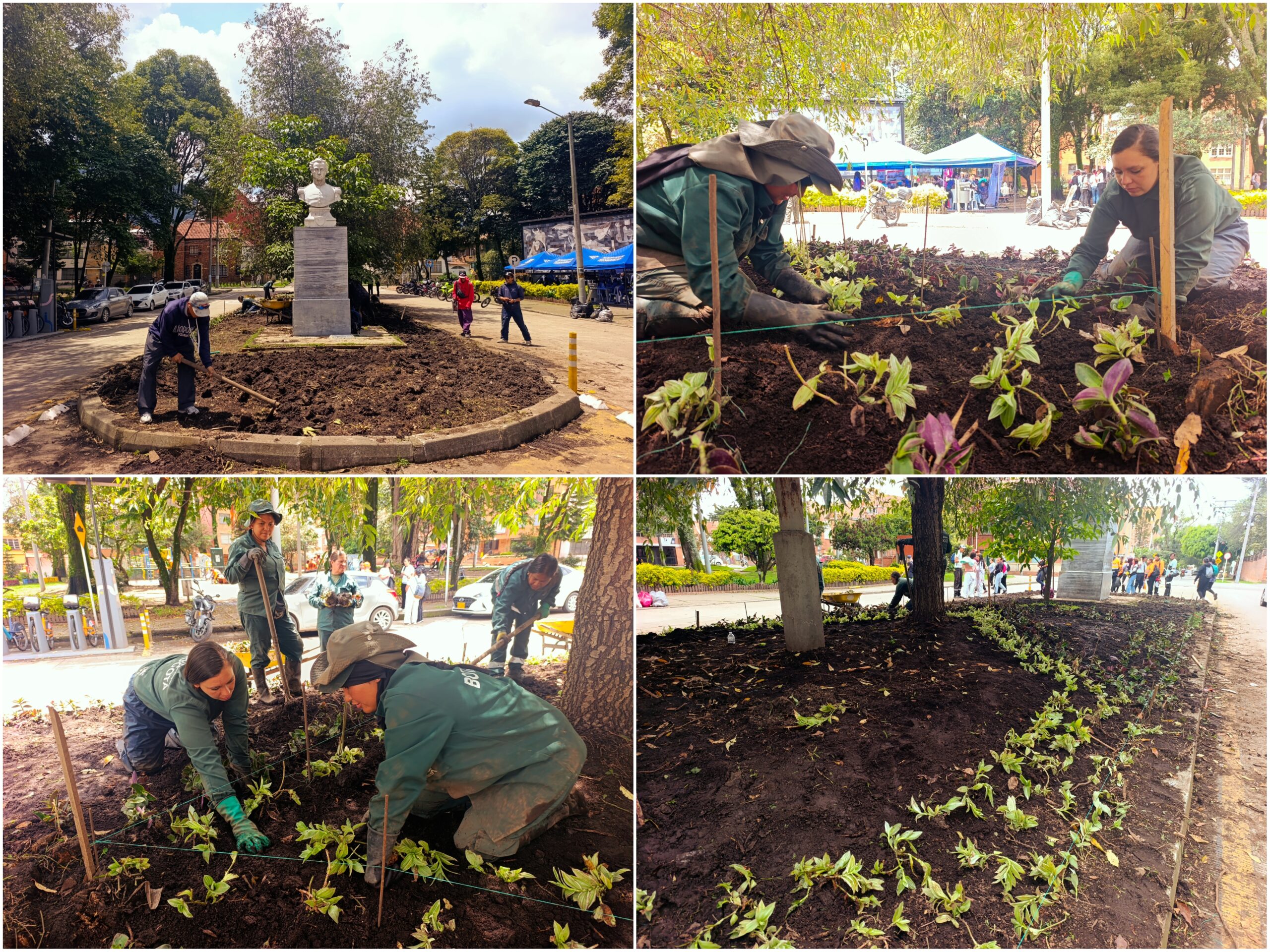 Historias del verde urbano: El nuevo lienzo floral del parque Guernika