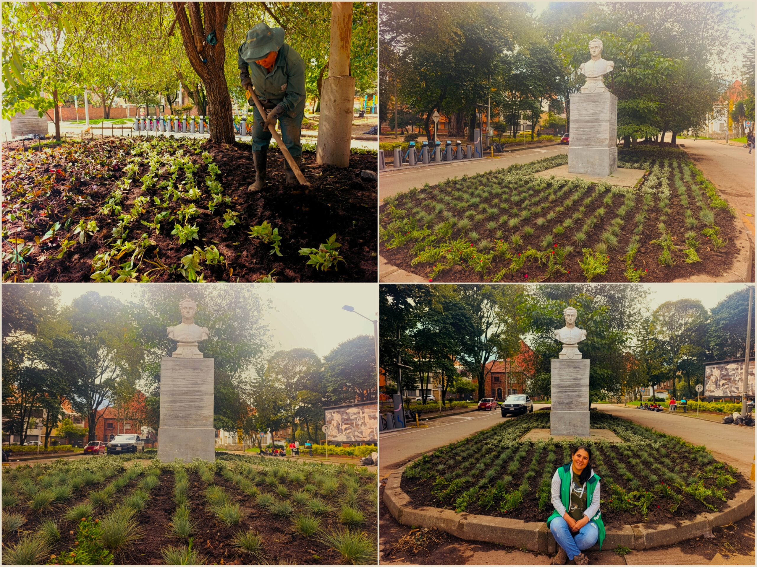 Historias del verde urbano: El nuevo lienzo floral del parque Guernika