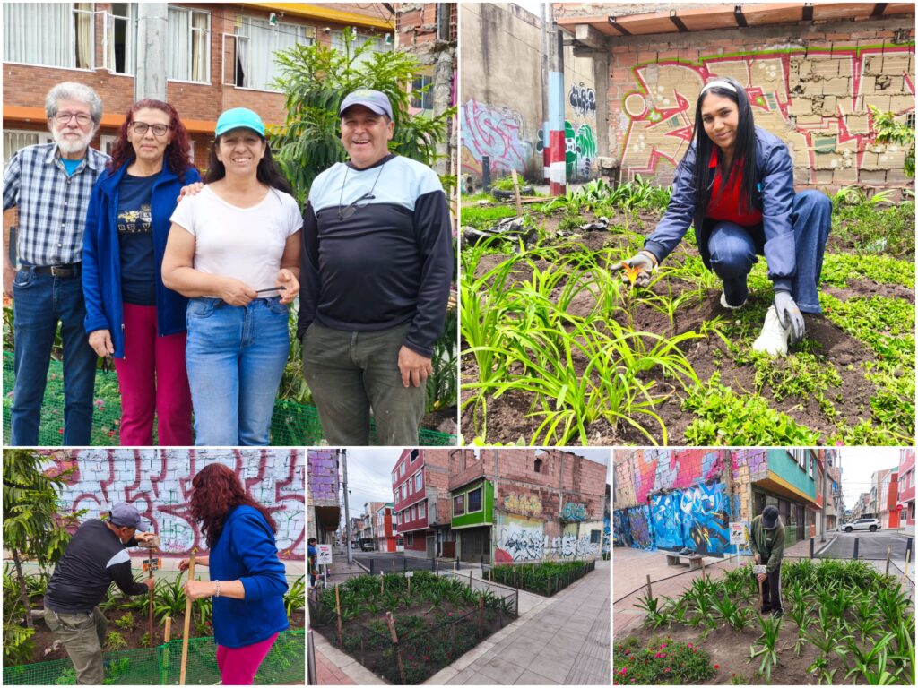 Historias del verde urbano: Las madrinas y padrinos de las nuevas jardineras de la avenida Mutis