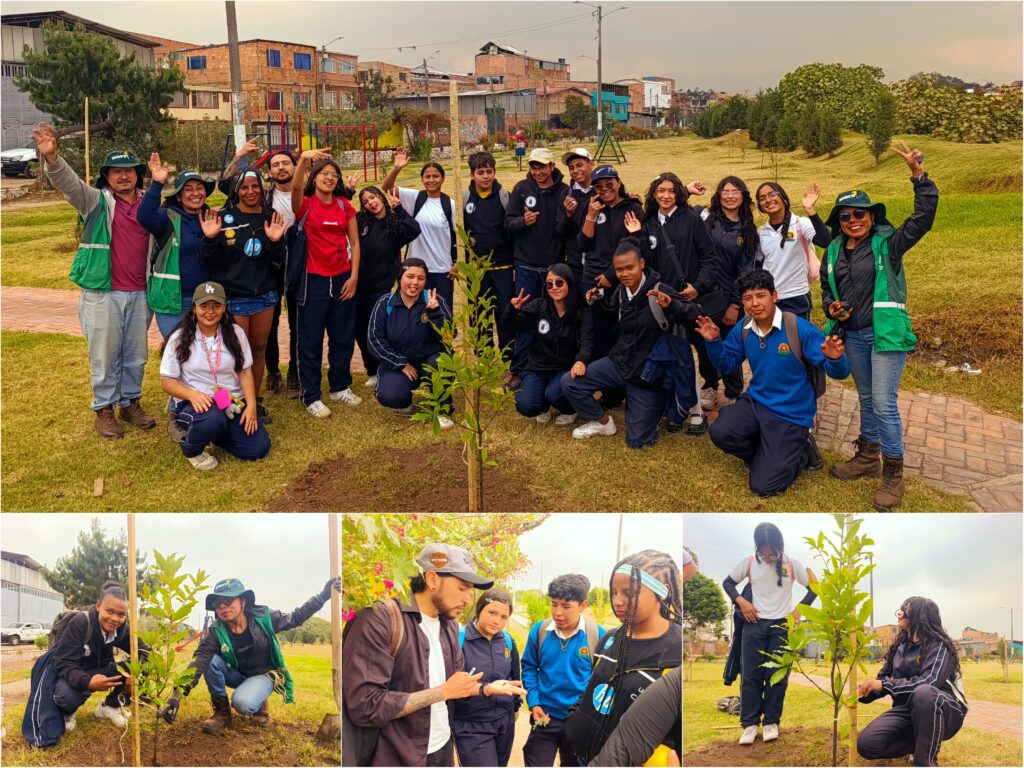 Historias del verde urbano: Plantación y clase de botánica en la ronda del río Tunjuelo
