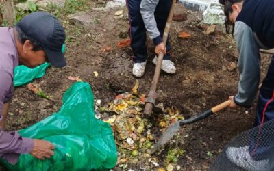 Tejiendo territorios: Sembrar esperanza: El renacer del espacio con potencial alimenticio Hogar Amanecer