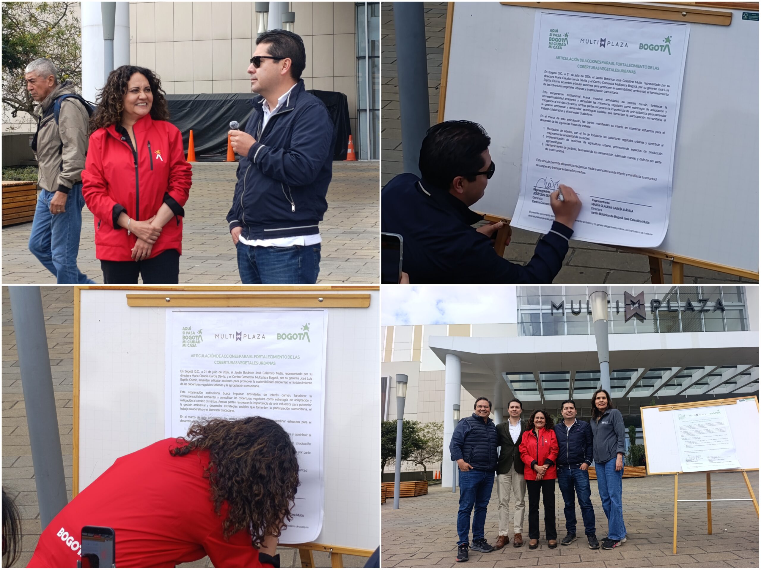 Historias del verde urbano: Multiplaza: un nuevo aliado en el fortalecimiento de las coberturas vegetales de Bogotá Historias del verde urbano: Multiplaza: un nuevo aliado en el fortalecimiento de las coberturas vegetales de Bogotá
