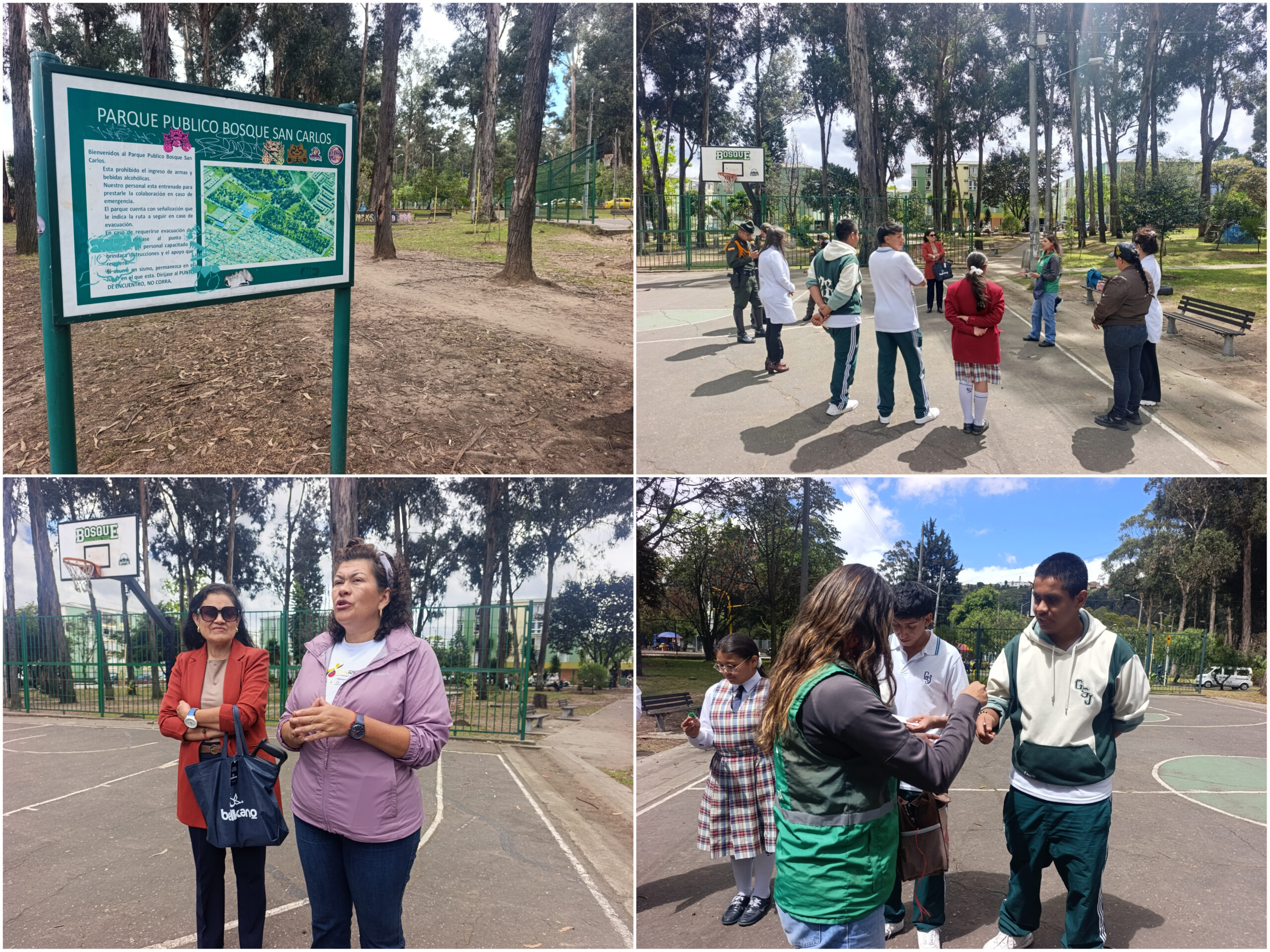 Historias del verde urbano: Los padrinos del nuevo arbolado del bosque de San Carlos