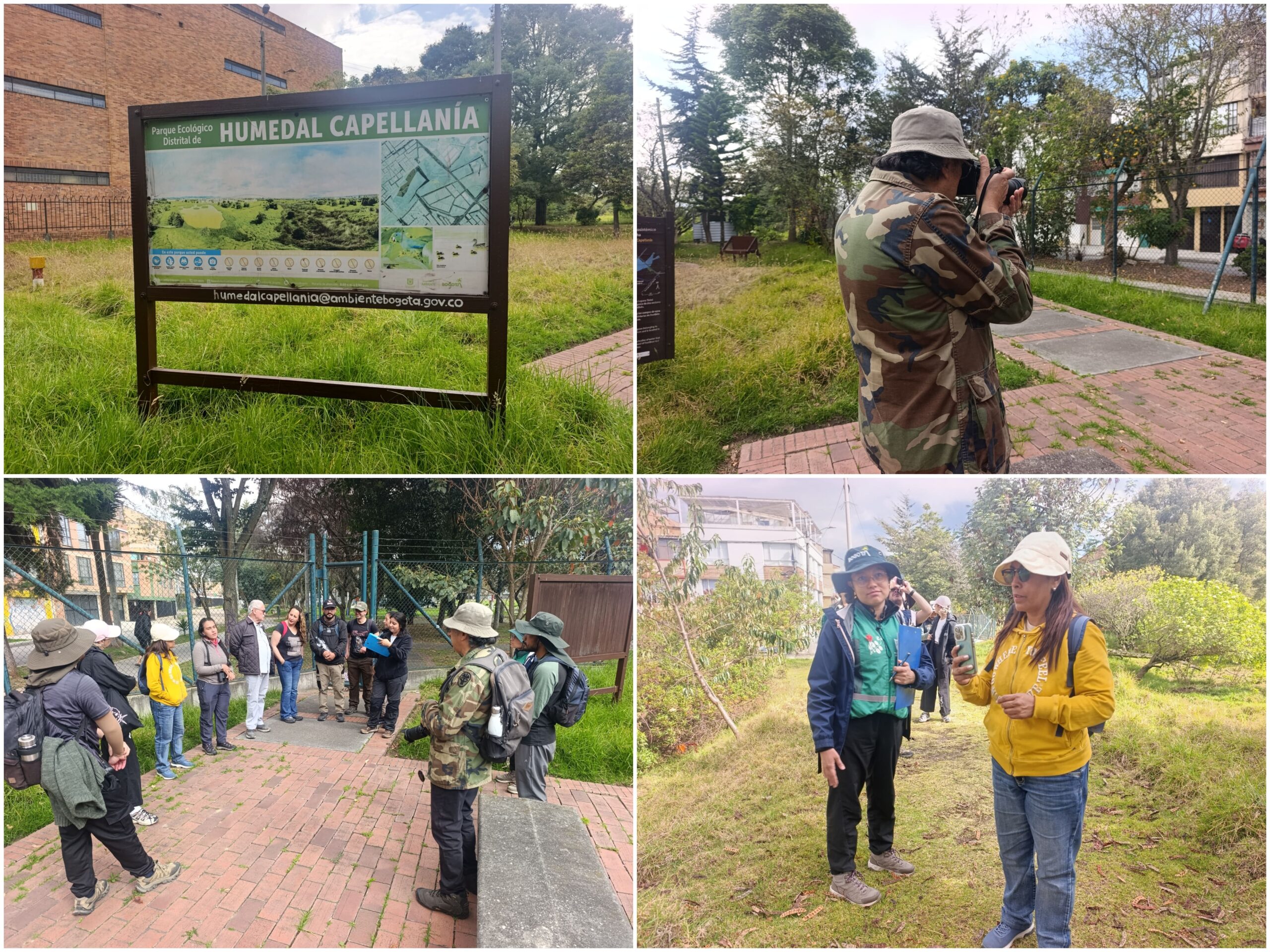 “Entre bosques y humedales”: un recorrido de conexión por una esponja hídrica de Fontibón “Entre bosques y humedales”: un recorrido de conexión por una esponja hídrica de Fontibón