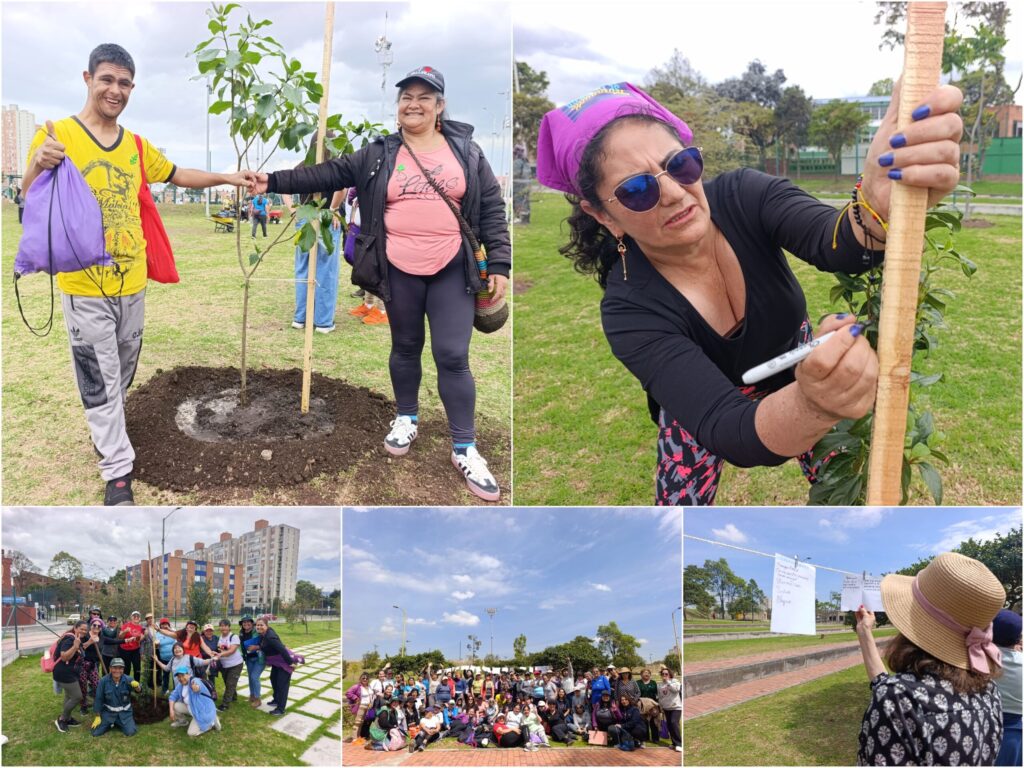Historias del verde urbano : “Mujeres, raíces y derechos”: un encuentro que ayudó a renaturalizar el parque Timiza
