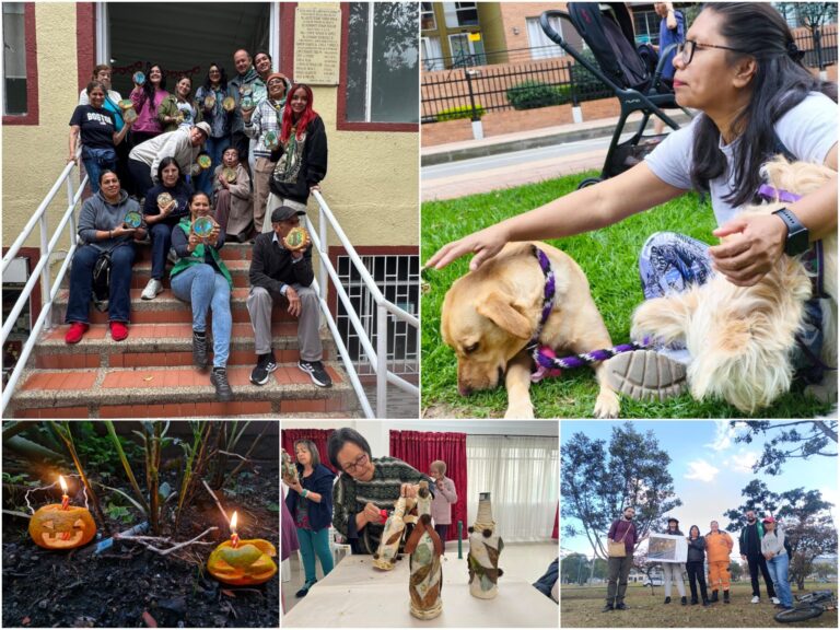 Historias del verde urbano: Arte botánico, yoga con perros y talleres socioambientales sobre el cuidado de las coberturas vegetales de Bogotá